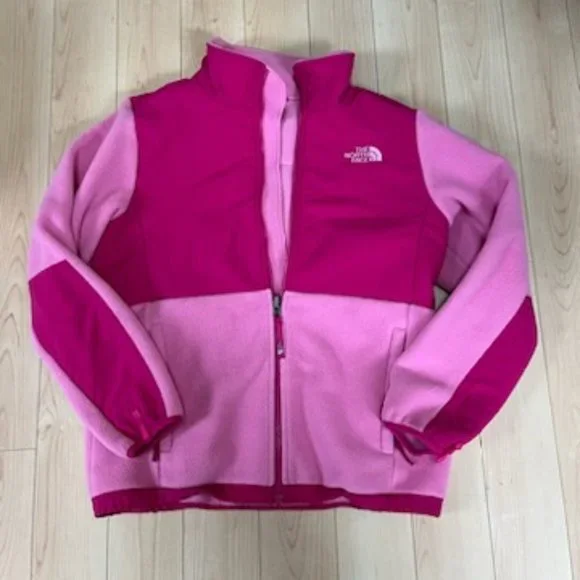 The North Face Fleece Pink Jacket - Picture 1 of 6